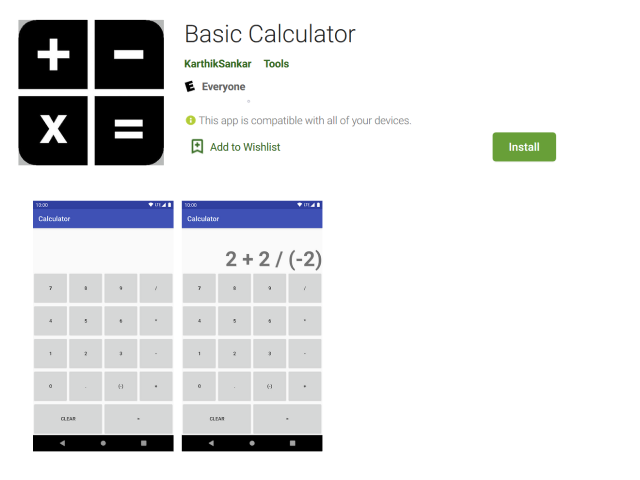 Thumbnail for Basic Calculator